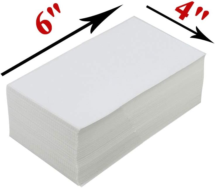 SJPACK 4x6 Thermal Labels, Shipping Labels with Perforated Line, Commercial Grade Thermal Shipping Label Paper, Pack of 500 - Image 5